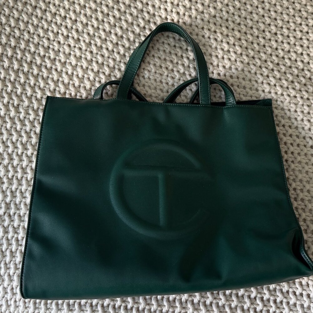 Telfar Medium Olive Shopping Bag